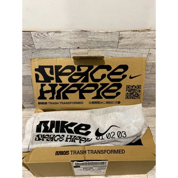 Nike Space Hippie 02 Grey Volt Men Comfortable Shoes Size 10.5